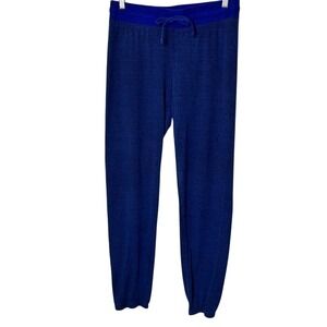 Abbot + Main Women's Size M Two-tone Blue Drawstring Lounge Joggers